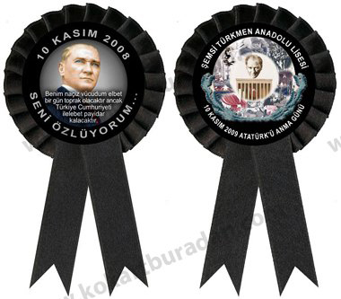 Kokart 10 Kasım Atatürk'ü Anma Günü